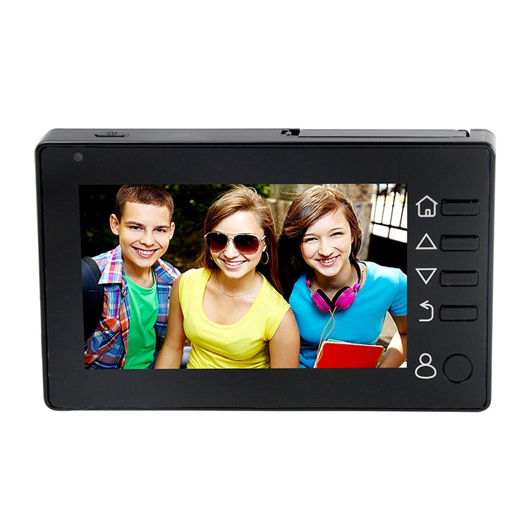 M4300D 4.3英寸TFT显示屏300萬像素智能可視門鈴 支持TF卡&夜視&移動偵測功能