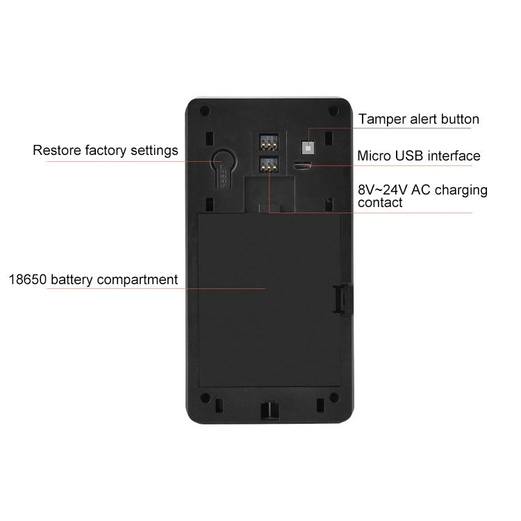 維世安 VS-M2 低功耗無線智能門鈴攝像機 支持TF卡&夜視&PIR偵測/手機APP