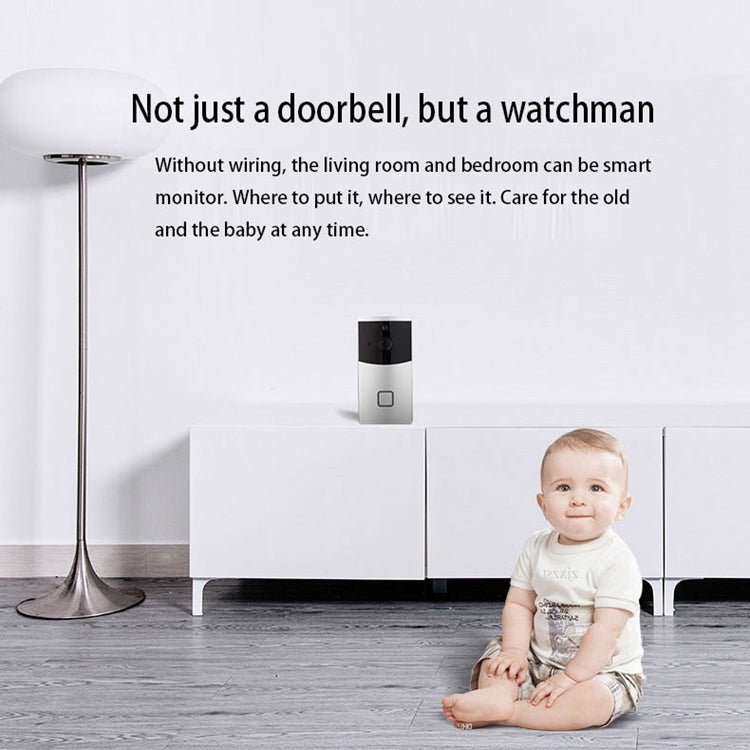 維世安 VS-M2 低功耗無線智能門鈴攝像機 支持TF卡&夜視&PIR偵測/手機APP