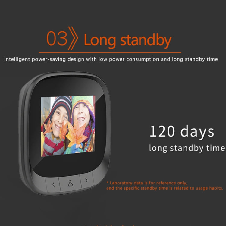 DD3S 2.4寸隱藏式智能貓眼可視門鈴拍照貓眼电子可視門鈴