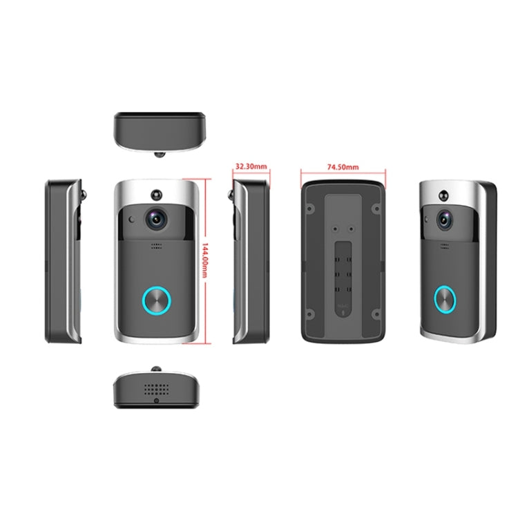 M3 720P 智能WIFI低功耗可視門鈴 支持手機遠程控制 & 夜視