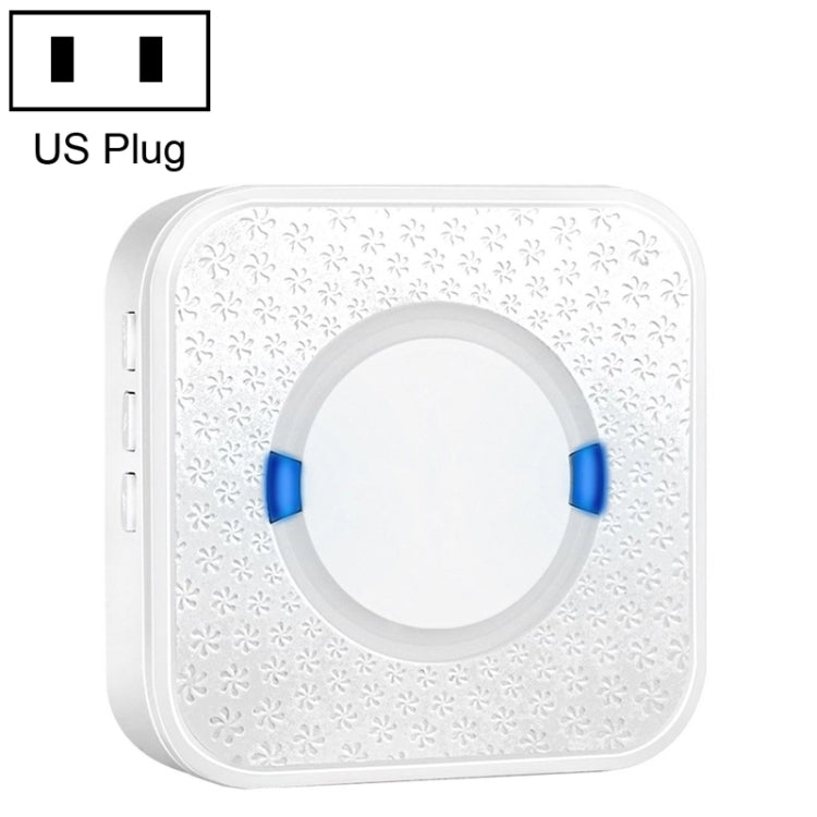 P6 110dB 無線IP55防水低功耗WiFi叮咚門鈴接收器 接收距離：300米 美規