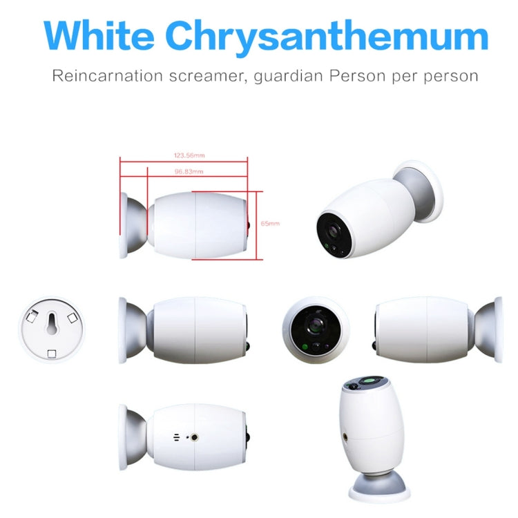 X3 1080P WiFi智能电子IP54防水可視門鈴攝像機 支持TF卡&紅外夜視