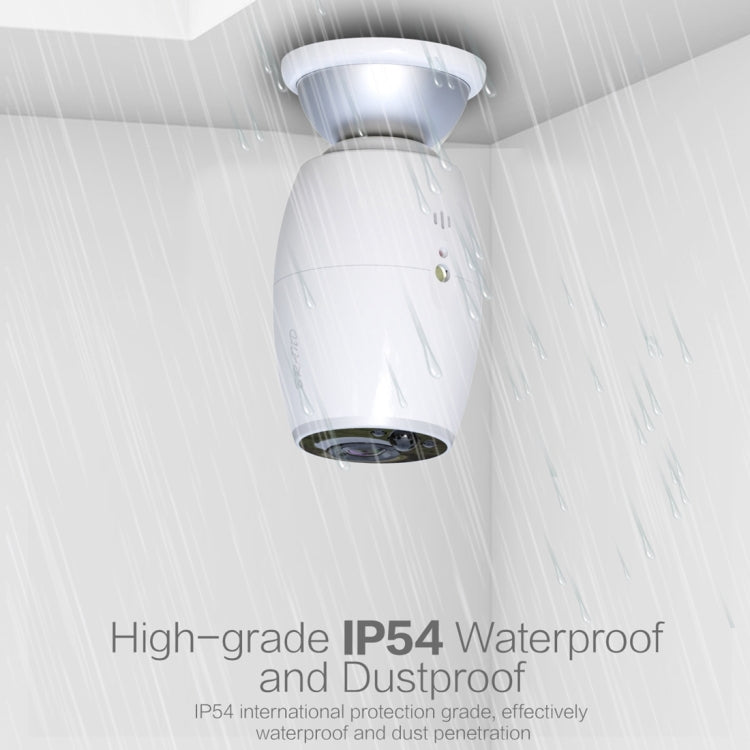 X3 1080P WiFi智能电子IP54防水可視門鈴攝像機 支持TF卡&紅外夜視