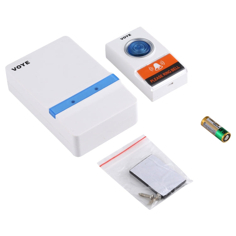 VOYE V012A 家用音樂遠程控制無線門鈴 帶38首和弦音樂
