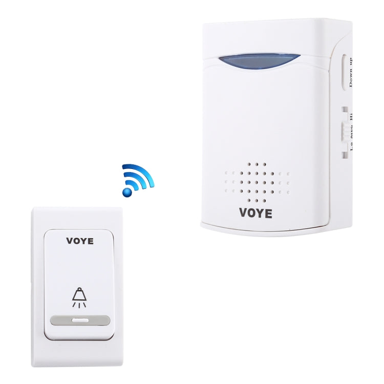 VOYE V006B 家用音樂遠程控制無線門鈴 帶38首和弦音樂