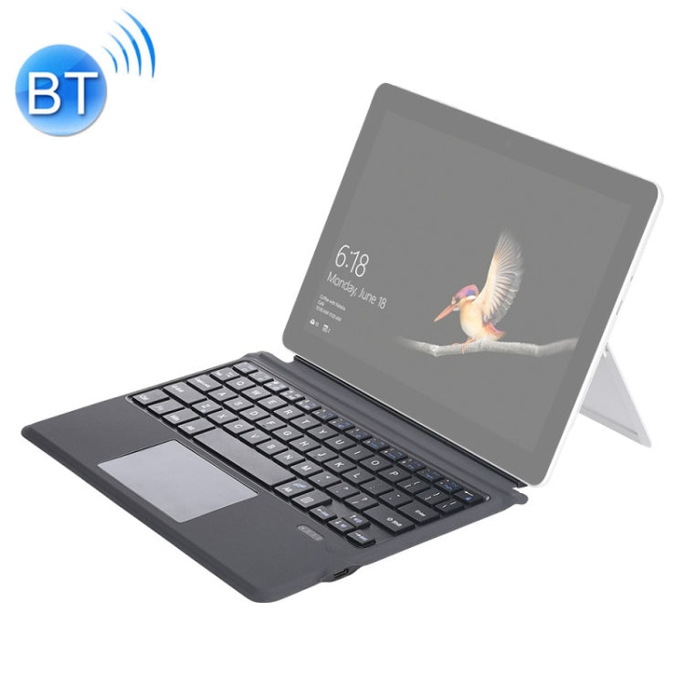 1087D 適用於Microsoft Surface GO 磁性吸附七彩背光藍牙鍵盤帶觸摸板