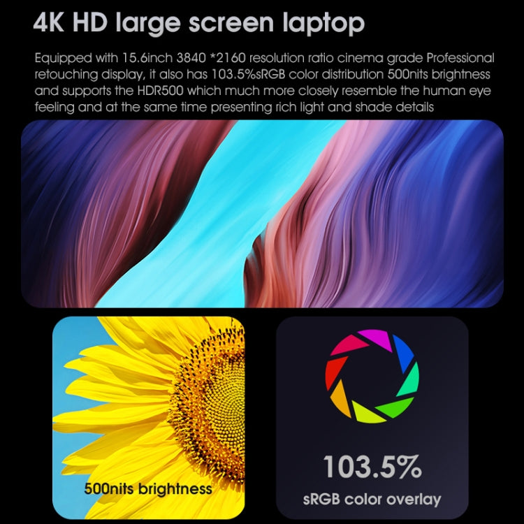 W041-ID4-156 15.6英寸筆記本 8GB+256GB Windows 11英文版 AMD銳龍7-4700U八核 支持指紋解鎖, 美規