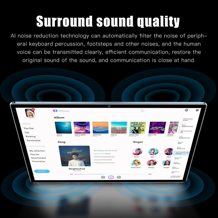 P10 10.1寸4G平板 安卓8.1 MTK6750八核 4GB+32GB 支持雙卡, WiFi, 藍牙, GPS