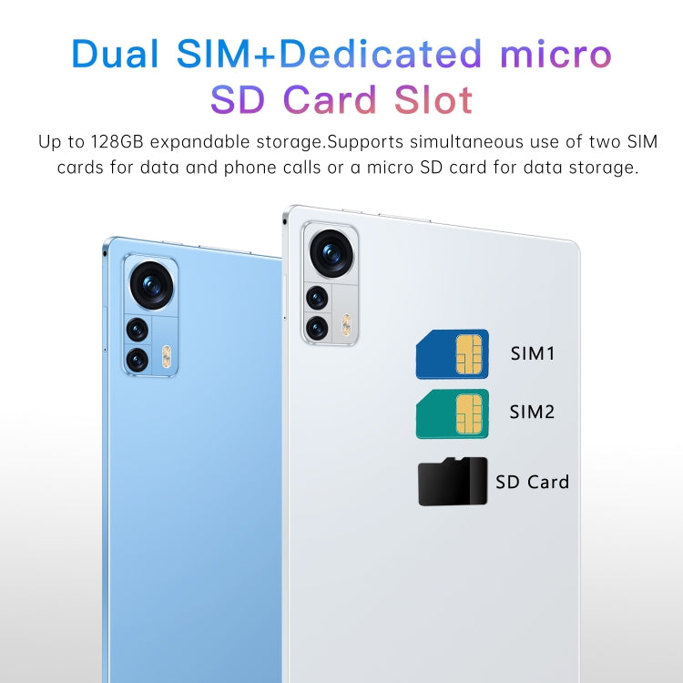 X12 10.1寸4G平板 安卓8.1 MTK6750八核 4GB+32GB 支持雙卡, WiFi, 藍牙, GPS