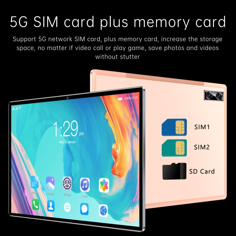 G18 10.1寸4G平板 安卓8.1 MTK6750八核 4GB+32GB 支持雙卡, WiFi, 藍牙, GPS