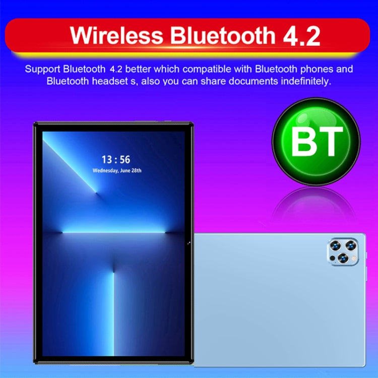 P60 10.1寸4G通話平板 4GB+64GB 安卓8.0 MTK6797十核2.1GHz 支持雙卡WiFi藍牙