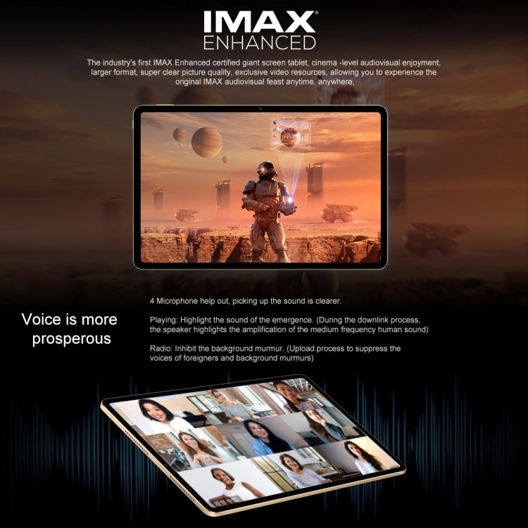 榮耀平板V8 Pro 12.1英寸 WiFi版 ROD-W09 8GB+256GB，MagicOS 7.0 天璣8100八核 8揚聲器 10050mAh大電池，不支持谷歌