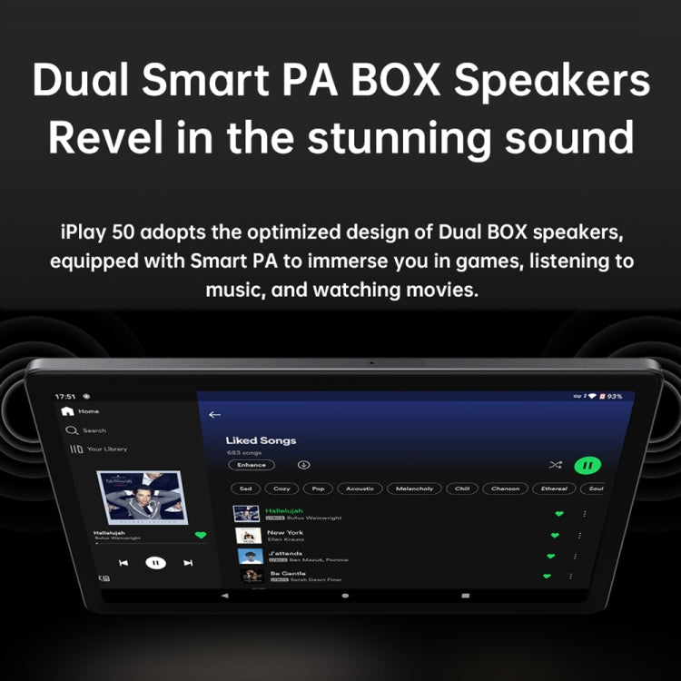 酷比魔方iPlay 50 4G LTE平板 6GB+128GB 10.4英寸安卓12 紫光展銳T618八核，支持GPS&藍牙&雙頻WiFi&雙卡  , iPlay 50 6GB+128GB