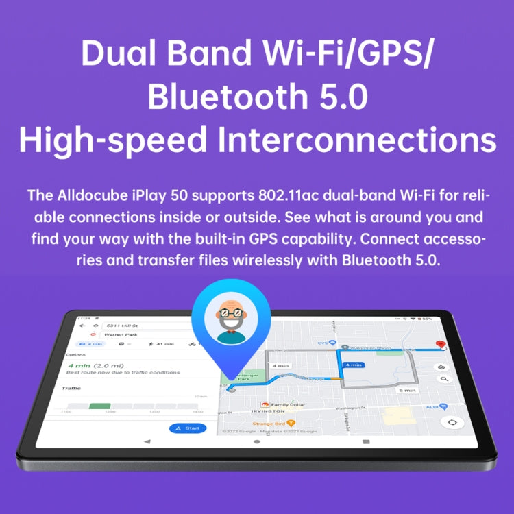 酷比魔方iPlay 50 4G LTE平板 6GB+128GB 10.4英寸安卓12 紫光展銳T618八核，支持GPS&藍牙&雙頻WiFi&雙卡  , iPlay 50 6GB+128GB
