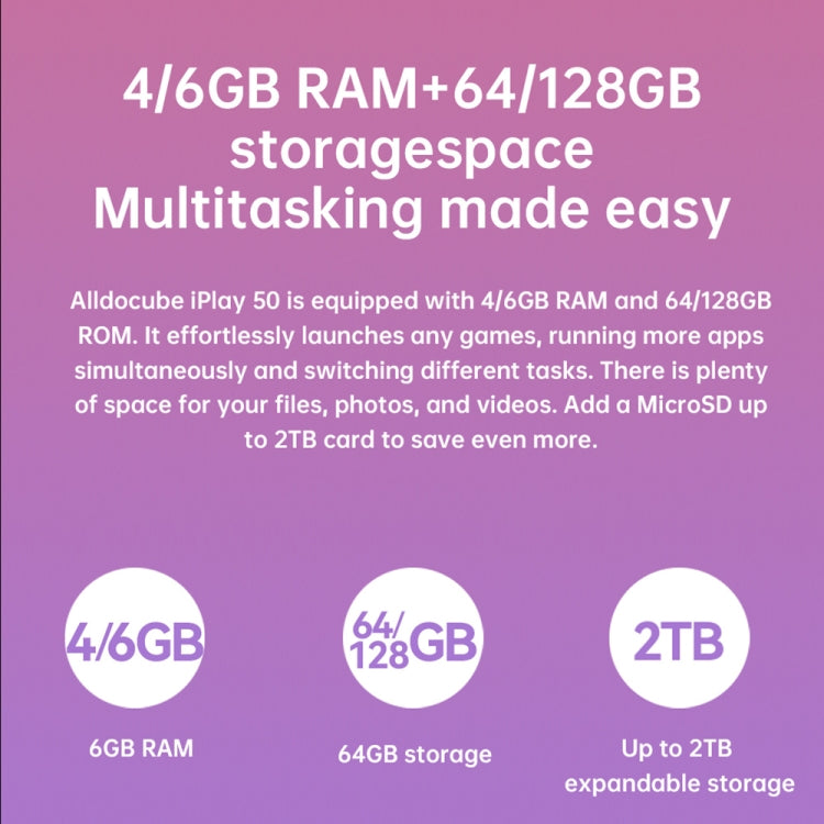 酷比魔方iPlay 50 4G LTE平板 6GB+128GB 10.4英寸安卓12 紫光展銳T618八核，支持GPS&藍牙&雙頻WiFi&雙卡  , iPlay 50 6GB+128GB
