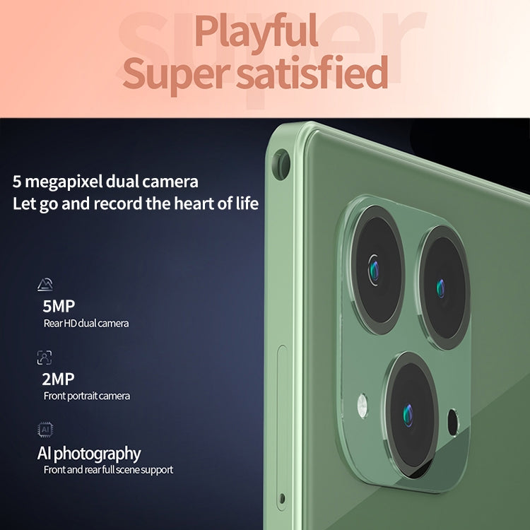 BDF P40 Pro 10.1英寸4G LTE平板 8GB+128GB 安卓12.0 MTK6762八核 支持雙卡/藍牙/WiFi, 歐規