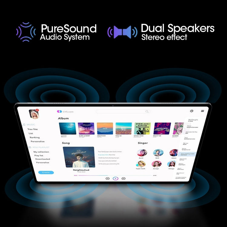 BDF P60 10.36英寸4G LTE平板 8GB+128GB 安卓11.0 MTK6762八核 支持雙卡/藍牙/WiFi, 歐規