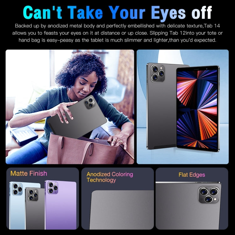 Tab14 / P14 1GB+16GB 8.0寸屏通話平板 臉部識別 安卓5.0 MTK6582四核, 3G網絡, GPS, OTG