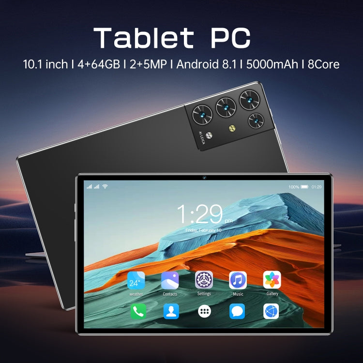 S30 Pro 10.1英寸4G LTE平板 4GB+64GB 安卓8.1 MTK6755八核 支持雙卡/WiFi/藍牙/GPS , S30 Pro 4GB+64GB