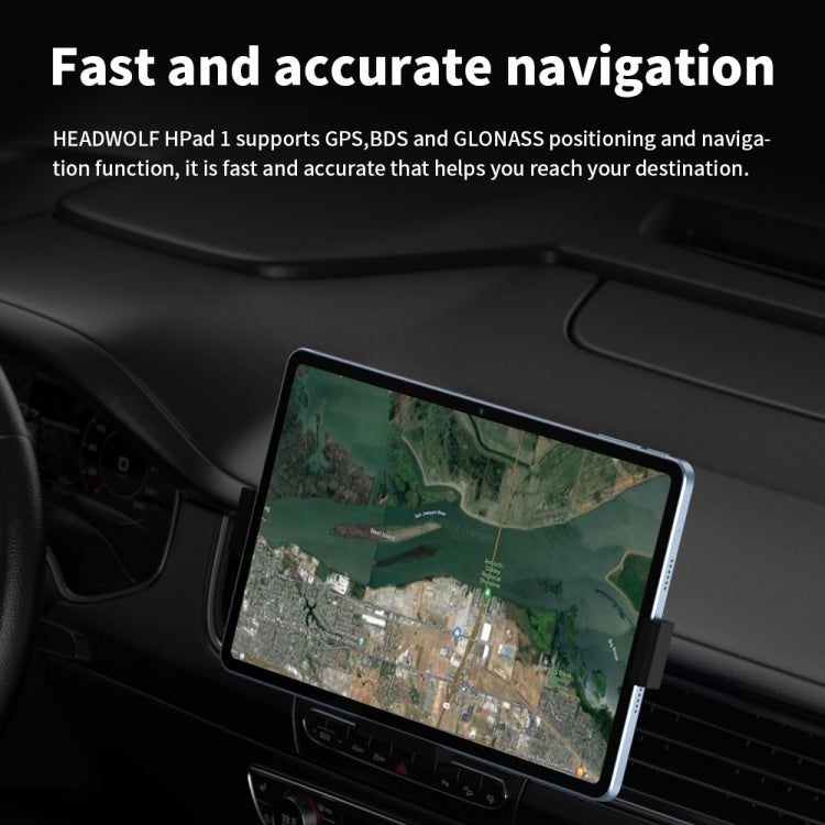 HEADWOLF Hpad1 4G LTE平板 10.4英寸 8GB+128GB 安卓11展銳T618八核 支持雙卡WiFi藍牙自帶谷歌商店，美規