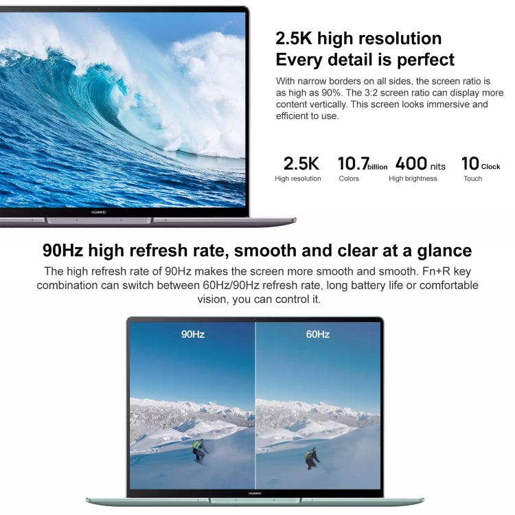 華為MateBook 13s 筆記本 銳炬Xe顯卡 16GB+512GB  Win10家庭中文版 英特爾酷睿 i7-11370H四核 支持藍牙/HDMI,美規