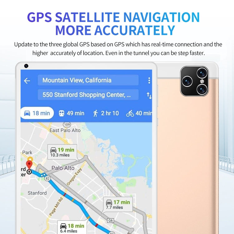 P8 8寸3G通話平板 安卓5.1 MT6592八核 1GB+16GB 支持雙卡, WiFi, 藍牙, GPS, 歐規