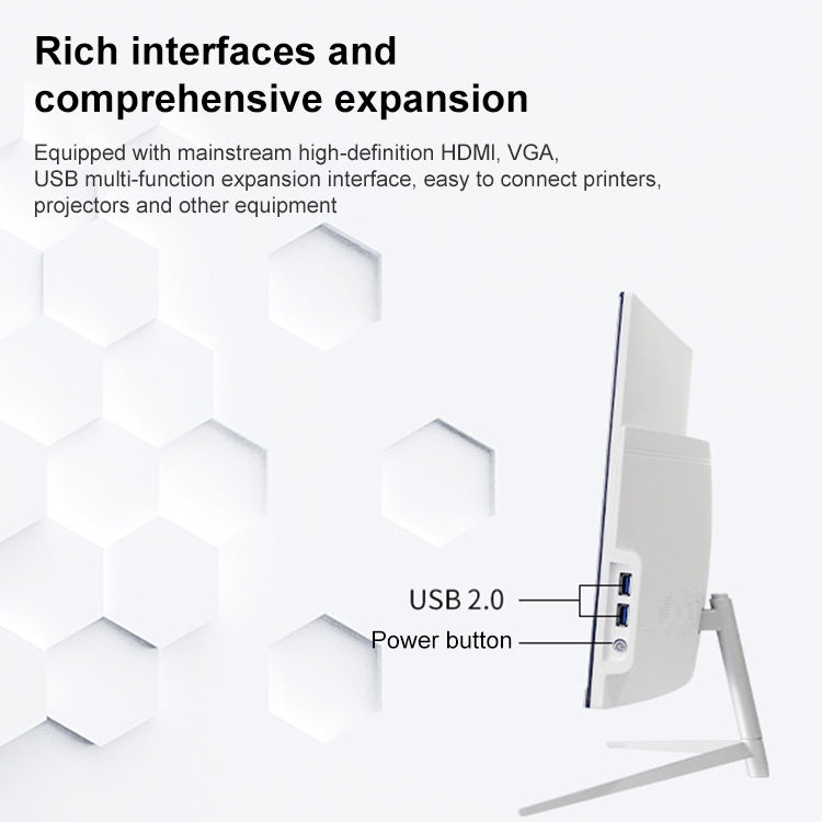 PC-K6 E20 23.5英寸超薄無邊框商務一體機 8GB+256GB Windows 7 英特爾i5-3470四核