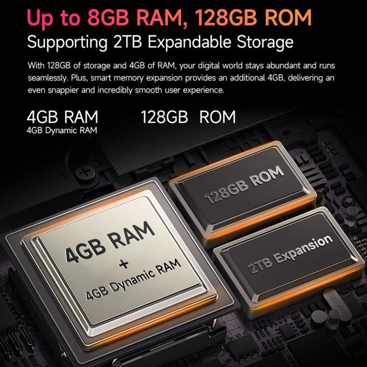 歐樂風 Tab A9 Pro 平板，4GB+128GB，8.68英寸安卓15 聯發科Helio G91八核 4G網絡，歐規