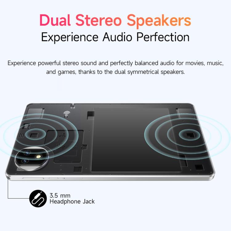 歐樂風 Tab A9 Pro 平板，4GB+128GB，8.68英寸安卓15 聯發科Helio G91八核 4G網絡，歐規