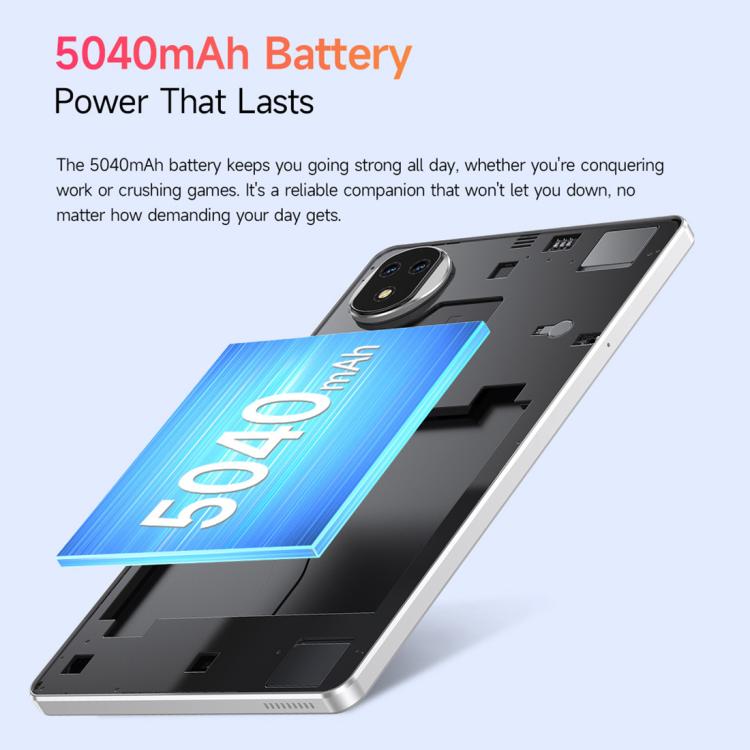 歐樂風 Tab A9 Pro 平板，4GB+128GB，8.68英寸安卓15 聯發科Helio G91八核 4G網絡，歐規