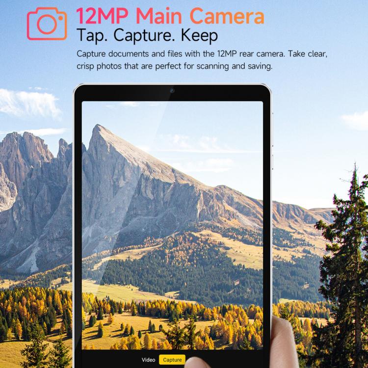 歐樂風 Tab A9 Pro 平板，4GB+128GB，8.68英寸安卓15 聯發科Helio G91八核 4G網絡，歐規