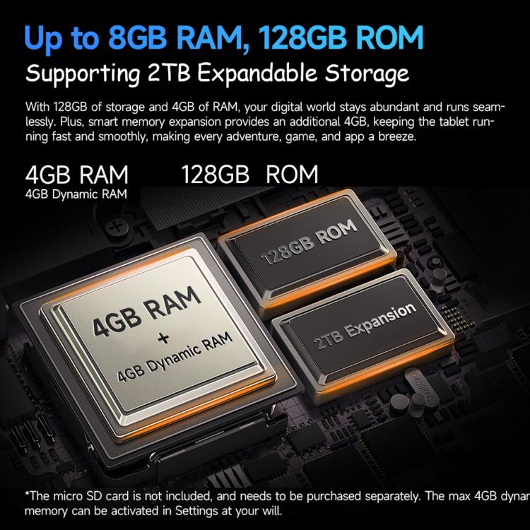 歐樂風 Tab A9 Pro Kids 兒童平板，4GB+128GB，8.68英寸安卓15 聯發科Helio G91八核 4G網絡，歐規