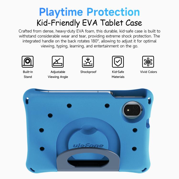 歐樂風 Tab A9 Pro Kids 兒童平板，4GB+128GB，8.68英寸安卓15 聯發科Helio G91八核 4G網絡，歐規