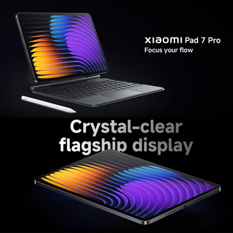 小米 Pad 7 Pro 國際版平板，12GB+512GB，11.2英寸小米HyperOS 2系統 第3代驍龍8s八核處理器
