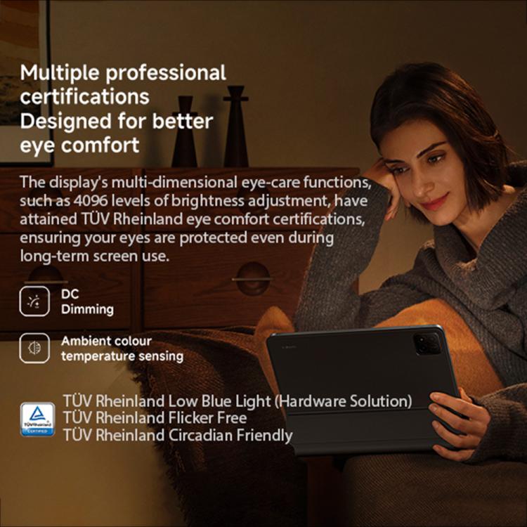 小米 Pad 7 Pro 國際版平板，12GB+512GB，11.2英寸小米HyperOS 2系統 第3代驍龍8s八核處理器