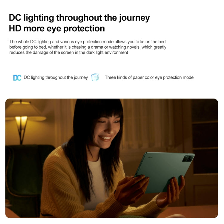 小米 Redmi Pad 10.6英寸平板 4GB+128GB,  MIUI Pad 13系統 聯科發Helio G99八核CPU 不支持谷歌商店