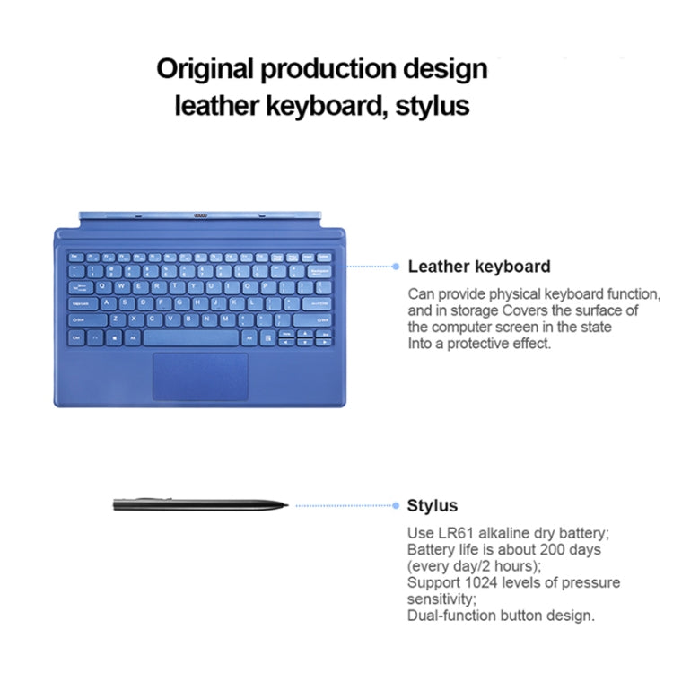 品鉑PiPO W12 4G上網平板 帶鍵盤&手寫筆 12.3英寸 8GB+256GB Win10系統 高通驍龍850處理器八核 支持雙SIM卡/雙頻WiFi/藍牙/GPS，美規
