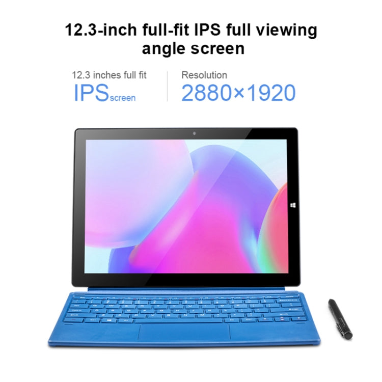 品鉑PiPO W12 4G上網平板 不帶鍵盤&手寫筆 12.3英寸 8GB+256GB Win10系統 高通驍龍850處理器八核 支持雙SIM卡/雙頻WiFi/藍牙/GPS，美規