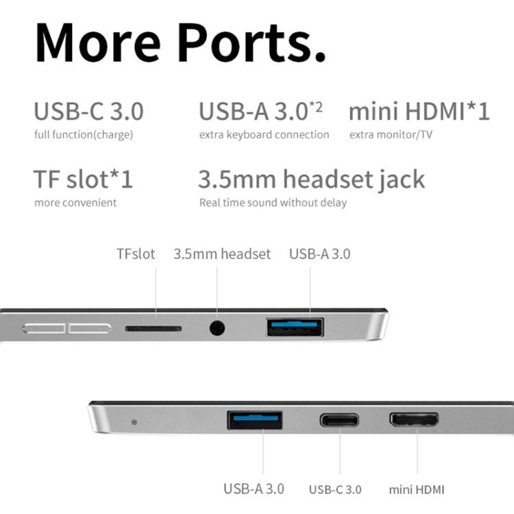 壹號本 T1 13英寸二合一平板電腦含鍵盤 16GB+512GB，Windows11 英特爾奔騰8505，支持WiFi/藍牙