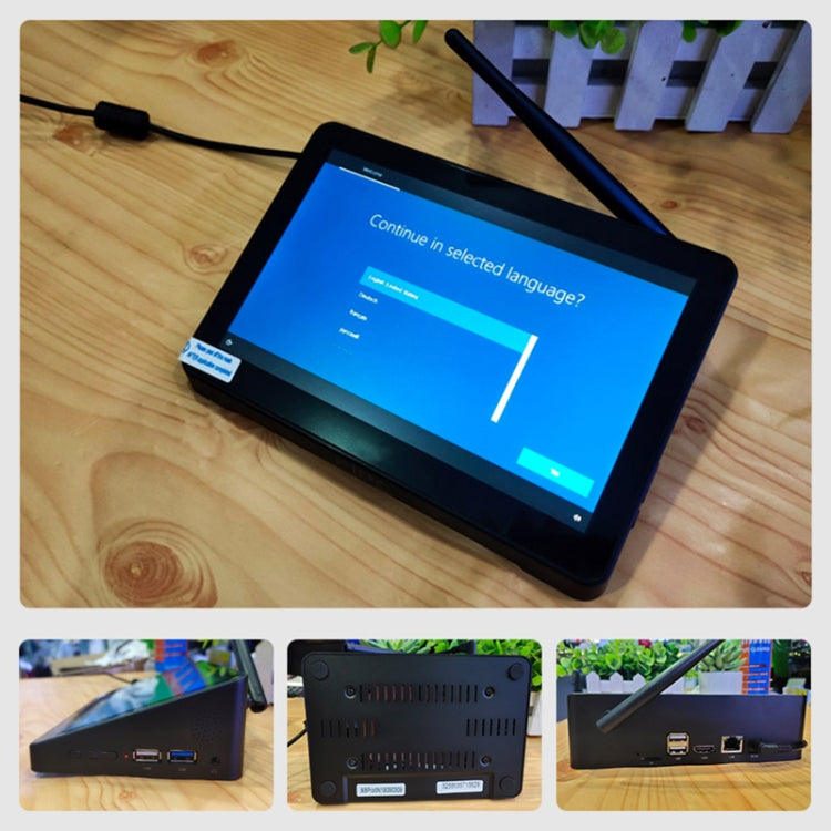 品鉑PiPo X9S 盒式平板電腦 3GB+64GB 9.0英寸 Win10系統 英特爾賽揚N4020雙核處理器 支持WiFi/藍牙/TF卡/HDMI/RJ45 美規