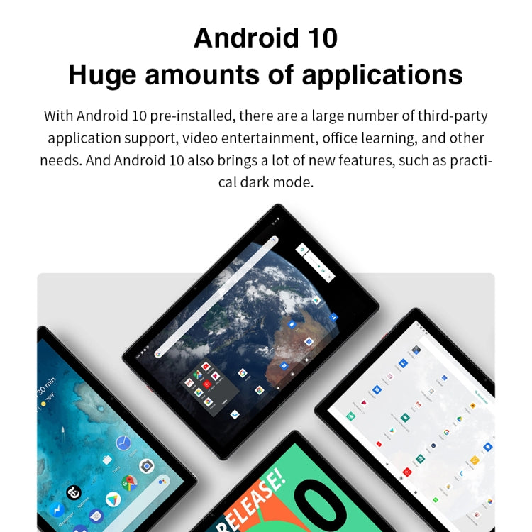 CHUWI馳為 Surpad 4G通話平板電腦 10.1英寸 4GB+128GB 安卓10.0 Helio MT6771V八核，支持雙SIM卡/雙頻WiFi/藍牙/OTG 歐規