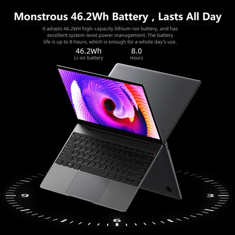 CHUWI馳為 CoreBook X 8GB+512GB 14寸Win10筆記本電腦 英特爾酷睿i5-8259U四核2.3G主頻 支持雙頻WiFi/藍牙/TF卡
