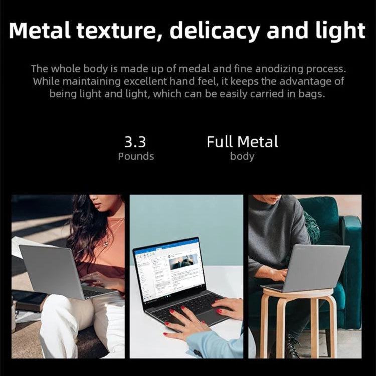 CHUWI馳為 CoreBook X 8GB+512GB 14寸Win10筆記本電腦 英特爾酷睿i5-8259U四核2.3G主頻 支持雙頻WiFi/藍牙/TF卡