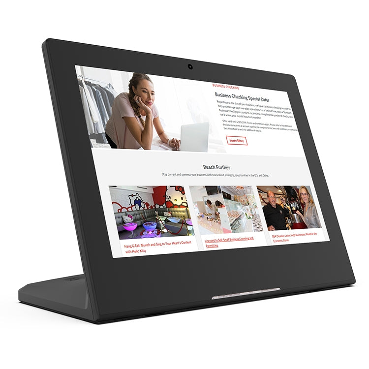 WL1012T 10.1英寸IPS屏安卓一體機, 2GB+16GB 安卓8.1 四核Cortex A17,1.8G,RK3288 支持RJ45 藍牙 WiFi HDMI