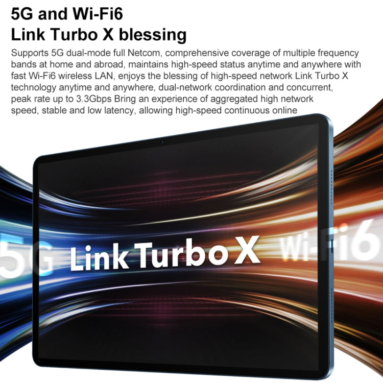 榮耀平板V7 Pro WiFi版 BRT-W09 11英寸 8GB+128GB MagicUI 5.0 MediaTek迅鯤1300T八核 不支持谷歌