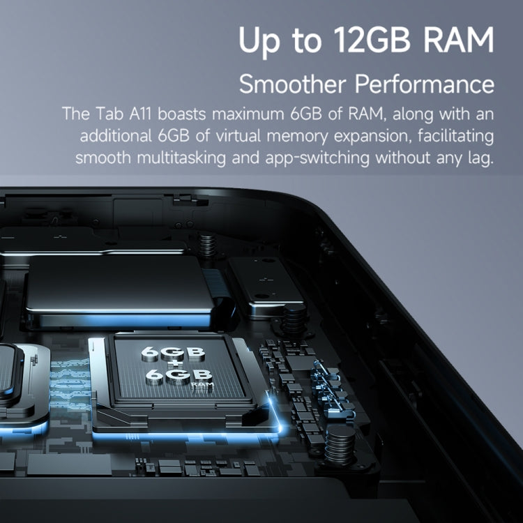 歐樂風 Tab A11 平板，6GB+256GB，11英寸安卓14 紫光展銳T620八核 4G網絡，歐規
