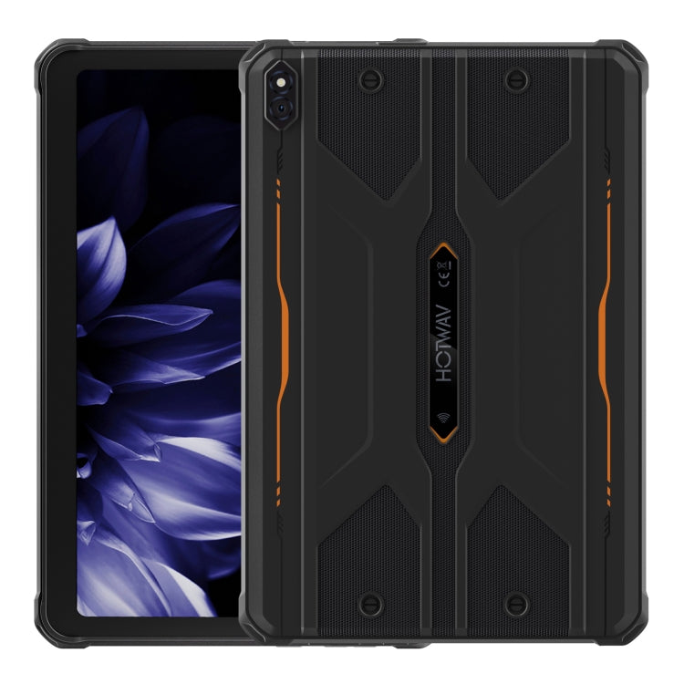 HOTWAV Tab R8 三防平板，4GB+128GB，10.1英寸安卓14 展訊T606八核 4G網絡，全球版支持谷歌商店，歐規