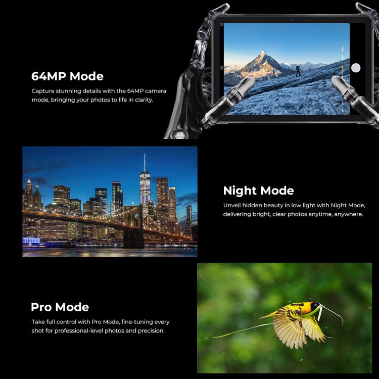 HOTWAV Tab R9 Ultra 三防平板，8GB+512GB，11英寸安卓15 紫光展銳T8200八核 5G網絡，全球版支持谷歌商店，歐規