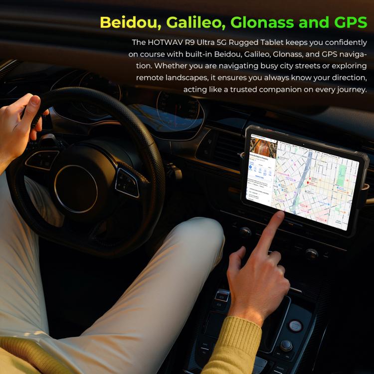HOTWAV Tab R9 Ultra 三防平板，8GB+512GB，11英寸安卓15 紫光展銳T8200八核 5G網絡，全球版支持谷歌商店，歐規